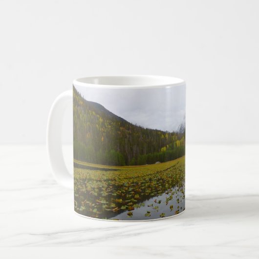 Herfst kleur bij Cub Lake Koffiemok (Voorkant links)
