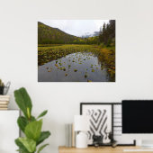 Herfst kleur bij Cub Lake Poster (Thuiskantoor)