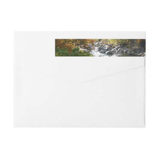 Herfst Kleur in Ohiopyle State Park (Achterkant)