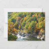 Herfst Kleur in Ohiopyle State Park (Voorkant)