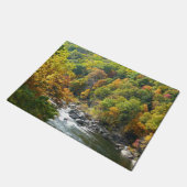 Herfst Kleur in Ohiopyle State Park Deurmat (Schuin)