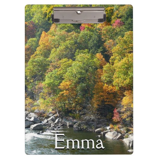 Herfst Kleur in Ohiopyle State Park Klembord (Voorkant)