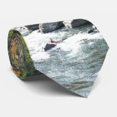 Herfst Kleur in Ohiopyle State Park Stropdas (Opgerold)