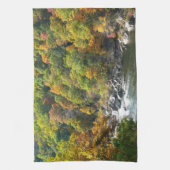 Herfst Kleur in Ohiopyle State Park Theedoek (Verticaal)