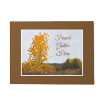 Herfst Kleur katoenhoutboom Impressionist Art Quot