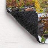 Herfst kleur langs bisschop Creek, CA Muismat (Hoek)