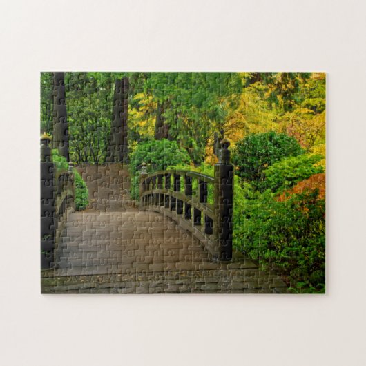 Herfst Kleur, Portland Japanse Tuin Legpuzzel (Horizontaal)