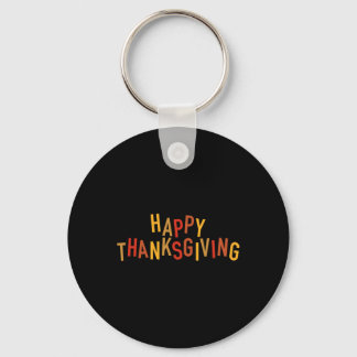 Herfst Kleur Schattig Aardig Gelukkig Thanksgiving Sleutelhanger