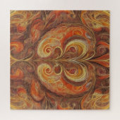 Herfst Kleur van Swirls Legpuzzel (Horizontaal)