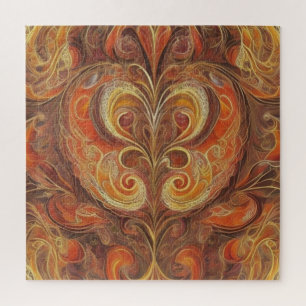 Herfst Kleur van Swirls Legpuzzel
