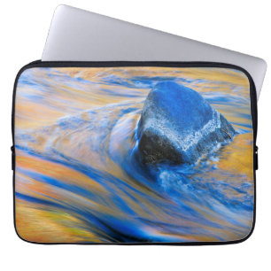 Herfst Kleur Water Abstract Laptop Sleeve