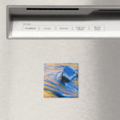 Herfst Kleur Water Abstract Magneet (Insitu (Vaatwasser))