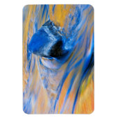 Herfst Kleur Water Abstract Magneet (Verticaal)