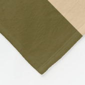 Herfst Kleurblok Fleece Deken (Hoek)