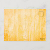Herfst Kleurblokken Briefkaart (Achterkant)