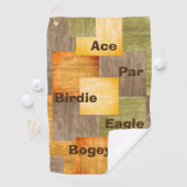 Herfst kleuren blokkeert handdoeken Golf (Insitu)