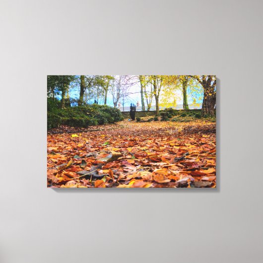 Herfst Kleuren  Canvas Afdruk (Voorkant)