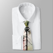 Herfst kleuren in de Bossen Stropdas (Gebonden)