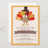 Herfst Kleuren Thanksgiving Turkije Housewarming P Kaart (Voorkant / Achterkant)