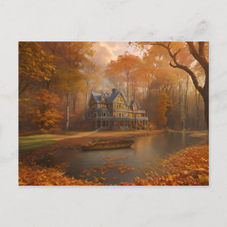 Herfst kleuren van Ontario Briefkaart