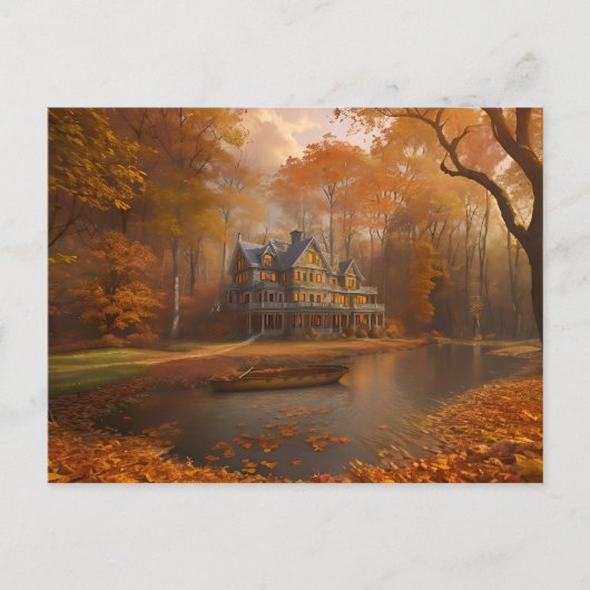 Herfst kleuren van Ontario Briefkaart (Voorkant)