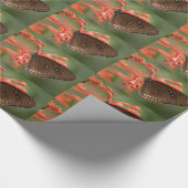 Herfst Kleuren Vlinder Cadeaupapier (Hoek)