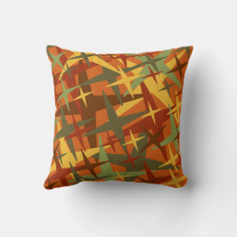 Herfst Kleurenflap met sterren Kussen