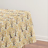 Herfst Kleurrijke Bladeren Bomen Thanksgiving Deco Tafelkleed (Voorbeeld)