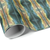 Herfst Kleurrijke Bladfoto, Groen Geel Bruin Kleur Cadeaupapier (Rol Hoek)