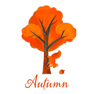 Herfst kleurrijke bomen koffiemok