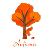 Herfst kleurrijke bomen t-shirt