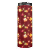 Herfst kleurrijke esdoornbladeren thermosbeker (Achterkant)
