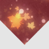 Herfst kleurrijke esdoornbladeren tissuepapier (Detail)