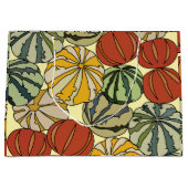 Herfst Kleurrijke Pompoenen Groot Cadeauzakje (Voorkant)