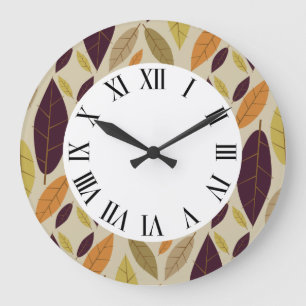 Herfst klok van lef Assortment muur