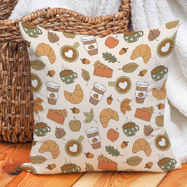 Herfst Koffie Liefhebber Pompoen Kruiden Herfst Ba Kussen