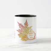 Herfst koffie Mok (Midden)