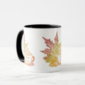 Herfst koffie Mok (Voorkant links)