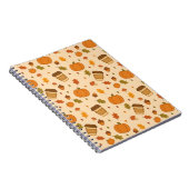 Herfst Koffie Notitieboek (Rechterzijde)