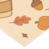 Herfst Koffie Tafelkleed (Gekanteld)