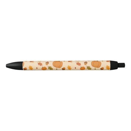 Herfst Koffie Zwarte Inkt Pen (Voorkant)