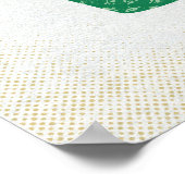 Herfst koffiekopjes | herfst pompoen kruiden latte poster (Hoek)