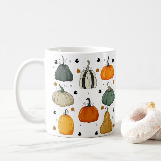 Herfst Koffiemok (Met donut)