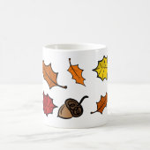 Herfst koffiemok - Bladeren & eikels (Center)