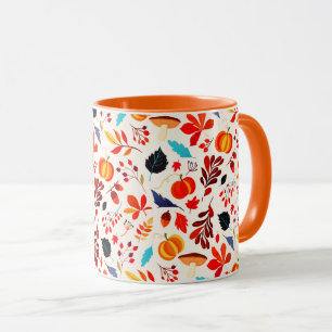 Herfst koffiemok mok