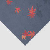Herfst Koi - blauw Tissuepapier (Detail)