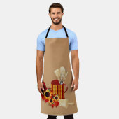 Herfst Koken gereedschap Schort (Gedragen)