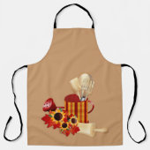 Herfst Koken gereedschap Schort (Voorkant)