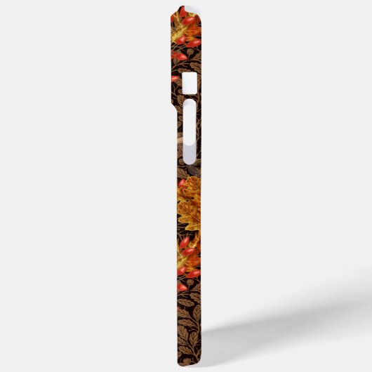 Herfst konijn op bruin Case-Mate iPhone case (Achterkant / Links)