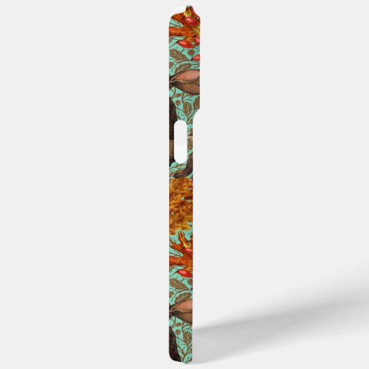 Herfst konijn op lichtgroen Case-Mate iPhone case (Achterkant / Rechts)